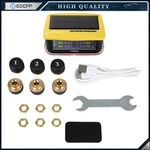 Yellow Rv Tire Pressure Sensor 1pc Tpms Solar Monitor 6pc Sensors W/alarm Modes. Fixed Price $38.79.