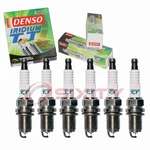 6 Pc Denso Iridium Tt Spark Plugs For 1993 Mercedes-benz 300e 3.2l L6 Vf. Fixed Price $61.13.