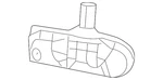 Genuine Volkswagen Tire Pressure Sensor 7b0-907-253-j. Fixed Price $96.45.