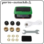Green Rv Tire Pressure Sensor 1pc Tpms Solar Monitor 6pc Sensors W/alarm Modes. Fixed Price $41.99.