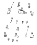 Genuine Mopar Hub Receiver 68583992ab. Fixed Price $116.28.