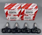 4pcs Genuine Tire Pressure Sensor Tpms 42607-33021 Pmv-107j For Toyota Lexus. Fixed Price $42.99.