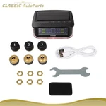 Black Rv Tire Pressure Sensor 1pcs Tpms Solar Monitor 6pcs Sensors Alarm Modes. Fixed Price $39.06.