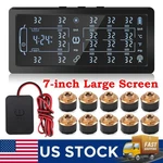 Solar Tpms Lcd Tire Pressure Monitor System 10 External Sensors For Rv Car Truck. Fixed Price $79.99.
