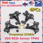 4pcs Universal 315 Mhz - Se10001hpr Redi-sensor Tpms Tire Pressure Sensor. Fixed Price $28.62.