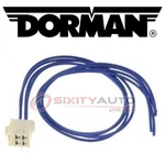 Dorman Techoice Hvac Blower Motor Resistor Connector For 2007-2010 Chrysler Jr. Fixed Price $42.05.