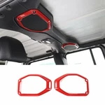 2pcs Top Speaker Audio Surround Trim Cover For Jeep Wrangler Jl Jlu Jt 2018 Up. Fixed Price $24.49.