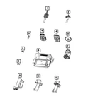 Genuine Mopar Hub Receiver 56029863ae. Fixed Price $77.02.