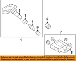 Hyundai Oem 10-15 Accent Tire Pressure Monitor Components-tpms Sensor 529332m000. Fixed Price $194.42.