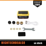 Yellow Rv Tire Pressure Sensor 1pc Tpms Solar Monitor 4pc Sensors W/alarm Modes. Fixed Price $30.19.