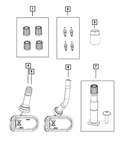 Genuine Mopar Tire Pressure Sensor Outer Rear Steel 68591550ab. Fixed Price $26.92.