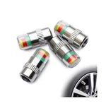 4pcs 32-to-35 Psi Car Tire Pressure Monitor Valve Stem Caps Sensor Indicator .... Fixed Price $15.19.