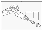 Genuine Bmw Tpms Sensor 36-10-6-877-934. Fixed Price $114.53.