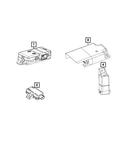 Genuine Mopar Tire Pressure Monitoring Module 68158118ac. Fixed Price $139.65.