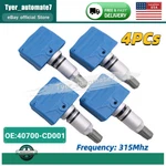4x Tpms 40700-cd001 Tire Pressure Sensor For Nissan 350z Infiniti Fx35 Fx45. Fixed Price $37.96.