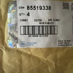 Genuine Gm Tire Pressure Monitor (xl8 - 433 Mhz) 85519338. Fixed Price $34.99.