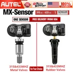Autel Mx-sensor Universal Tpms Programable Tire Pressure 315+433mhz Metal Rubber. Fixed Price $24.99.