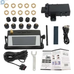 Tpms Real Time Tire Pressure Monitoring System 10 Flow Through Sensors Atc. Fixed Price $152.16.