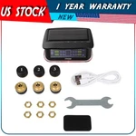 Black Rv Tire Pressure Sensor 1 Pc Tpms Solar Monitor 6 Sensors W/alarm Modes. Fixed Price $40.69.