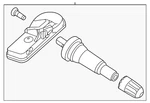 Genuine Kia Tire Pressure Monitoring System (tpms) Sensor 52940-l1100. Fixed Price $43.25.