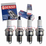 4 Pc Denso Platinum Long Life Spark Plugs For 1983-1993 Dodge Ram 50 2.4l Lc. Fixed Price $38.64.