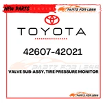 42607-42021 Toyota Genuine Valve Sub-assy, Tire Pressure Monitor 4260742021 Oem. Fixed Price $116.35.