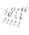 Genuine Mopar Hub Receiver 68551054ab. Fixed Price $157.92.