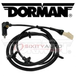 Dorman Rear Abs Wheel Speed Sensor For 2005-2011 Lincoln Town Car Antilock Iv. Fixed Price $82.03.