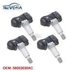 4pcs Tpms Tire Pressure Sensors For Chrysler 200 Dodge Jeep 315mhz 56053030ac. Fixed Price $31.61.