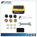 Yellow Rv Tire Pressure Sensor 1pc Tpms Solar Monitor 6pc Sensors W/alarm Modes. Fixed Price $41.89.