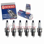 6 Pc Denso Platinum Long Life Spark Plugs For 1982-1987 Jaguar Vanden Plas Fc. Fixed Price $53.35.