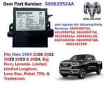 Genuine New Mopar Wireless Control Module Receiver 2020-2024 Ram 1500 68583952aa. Fixed Price $79.96.