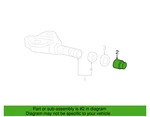 Honda 42754-ty2-a81 Air Valve Nut Cr-v Crosstour Odyssey Ilx Integra New Genuine. Fixed Price $7.97.