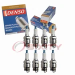 8 Pc Denso Standard U-groove Spark Plugs For 1963-1964 Ford Sprint 4.3l V8 Lo. Fixed Price $33.00.