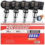 Tpms Sensor 2in 4pcs 315mhz 433mhz Universal Programmable Autel Mx Ts408s Ts501. Fixed Price $179.99.