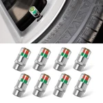 8pcs Universal 32psi Car Tire Pressure Monitor Valve Stem Caps Sensor Silver8. Fixed Price $10.60.