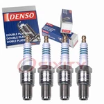 4 Pc Denso Platinum Long Life Spark Plugs For 1993-1995 Hyundai Scoupe 1.5l Bc. Fixed Price $46.33.