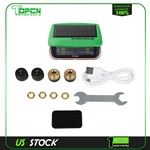 Green Rv Tire Pressure Sensor 1pc Tpms Solar Monitor 4pc Sensors W/alarm Modes. Fixed Price $29.34.