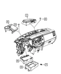 Genuine Mopar Control Module Receiver 68018274ah. Fixed Price $199.92.