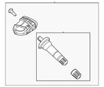Genuine Ford Kit Tpms Sensor Pr3z1a189m. Fixed Price $61.84.