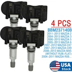 4pcs Tpms Tire Pressure Sensor Bbm237140b For Mazda 2 3 5 6 Cx-7 Cx-9 Mx-5 Cx-5. Fixed Price $39.58.