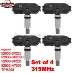 315 Mhz Tpms 529333x205u Tpm208 For Hyundai Kia 529333x205 Tire Pressure Sensors. Fixed Price $30.79.