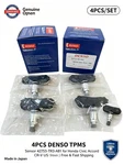 4pcs Denso Tpms Sensor 42753-tr3-a81 For Honda Civic Accord Cr-v. Fixed Price $40.00.