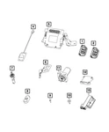 Genuine Mopar Hub Receiver 68406189ab. Fixed Price $123.90.
