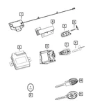 Genuine Mopar Hub Receiver 68207772ab. Fixed Price $286.79.
