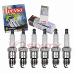 6 Pc Denso Platinum Tt Spark Plugs For 1970 Pontiac Tempest 4.1l L6 Ignition Pq. Fixed Price $36.84.