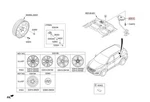 Genuine/oem 628002w000 Carrier Assy-spare Wheel For Hyundai Santa Fe Dm 11. Fixed Price $78.87.