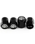 Universal Fits Toyota Tire Air Valve Stem Caps For Cars, Trucks, Suvs, Vans. Fixed Price $12.95.