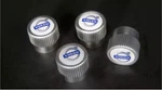 Genuine Volvo Valve Stem Caps - Silver. Fixed Price $38.01.