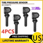 Set Of (4) Tire Pressure Monitor Sensor Tpms Oem#13598772 For Gm Chevy Gmc Buick. Fixed Price $25.99.